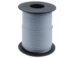 Donau Elektronik 105-9-100 montažinis laidas 1 x 0,20 mm&sup2; pilkas 100 m