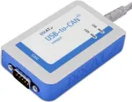 IXXAT USB-to-CAN V2 kompakti&scaron;kas sąsaja, galvaninė izoliacija, 1x CAN/CAN FD, USB 2.0, D-Sub 9 1.01.0281.12001