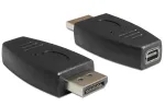DeLOCK DisplayPort adapteris &ndash; DisplayPort (ki&scaron;tukas) į Mini DisplayPort (lizdas) &ndash; juoda