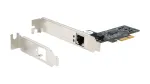 EXSYS EX-60151 5 Gigabit Ethernet tinklo plok&scaron;tė, PCIe x1, Realtek RTL8126, RJ45, žemo profilio