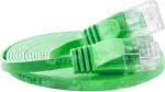 Wirewin Cat.6 U/UTP plonas Ethernet tinklo kabelis, 0,15 m, žalias PKW-SLIM-KAT6 0.15 GN