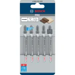 Bosch T 101 AOF Clean for Hard Wood bimetaliniai pjūkleliai siaurapjūkliams, 83 mm, 5 vnt.