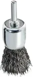 Metabo galinė &scaron;epetėlio &scaron;epetys 25x0,3 mm / 6 mm kotas, gofruota plieninė viela, 20 000 RPM 630554000