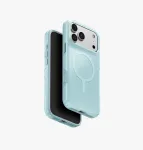 UNIQ Clario MagClick įkrovimo ekologi&scaron;kas dėklas iPhone 18 Pro Max / 17 Pro Max - mėtų spalvos