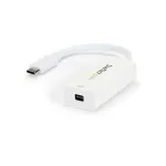 StarTech.com USB-C į Mini DisplayPort adapteris &ndash; 4K 60Hz &ndash; baltas &ndash; USB 3.1 Type-C į Mini DP adapteris &ndash; atnaujinta versija CDP2MDPEC