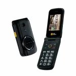 AGM Mobile M8 Flip 4G sustiprintos konstrukcijos atlenkiamas telefonas