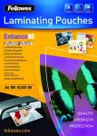 Fellowes SuperQuick A4 blizgūs laminavimo mai&scaron;eliai 80 mikronų