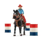 Schleich Cowgirl Barrel Racing Fun žaislų rinkinys, 3&ndash;8 m., įvairiaspalvis