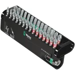 Wera Tools 05057430001 - &Scaron;e&scaron;iabriaunis - Phillips - Pozidriv - Torx - 1 x 1/4x50 2 x PH 1x25 5 x PH 2x25 2 x PH 3x25 2 x PZ 1x25 6 x PZ 2x25 2 x PZ 3x25 1 x TX 10x25 - 25,4 / 4 mm (1 / 10,20 cm (4)) - &Scaron;e&scaron;iabriaunis (05057430001)