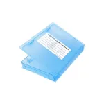 LogiLink HDD-Box f&uuml;r externe 2.5 Festplatten, blau Schutzbox, trop- und wasserrestistent, verschlie&szlig;bar (UA0131)