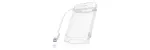 ICY BOX IB-AC703-U3 I&scaron;orinis HDD/SSD dėklas Baltas 2.5 colio