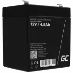 Green Cell AGM44 UPS baterija, AGM VRLA sandari &scaron;vino rūg&scaron;ties, 12 V 4,5 Ah, 1,35 kg