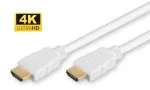 Microconnect HDMI High Speed kabelis, 3 m, baltas