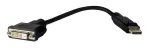 Vivolink Pro PRODPADAPDVI DisplayPort į DVI-D (24+1) vaizdo kabelio adapteris, 4K, juodas