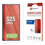 Displex Smart Glass (9H) Samsung Galaxy S25 Ultra, tvirtas stiklas, montavimo lipdukas, nedūžtantis