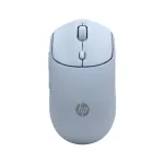 HP 400 Quiet Blue belaidė pelė, ambidekstrinė, RF belaidis + Bluetooth, 6000 DPI, mėlyna