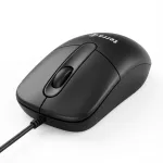 TERRA Mouse 1500 laidinis USB juodas 3 mygtukai, simetri&scaron;kas, 1,80 m (2920513)
