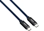 USB Type-C kabelis helos 372340, 1,0 m &mdash; 40 Gbps, 240 W