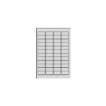 Avery Heavy Duty Laser Labels &ndash; Poliesterio etiketės &ndash; Baltos &ndash; 45,7 x 21,2 mm &ndash; 960 etikečių (20 lapų x 48) (L4778-20)