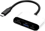 VALUE USB-C į HDMI adapteris 4K30, su USB-A ir PD