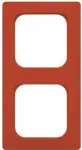 BUSCH JAEGER BJ 2512-217K-103 Reflex SI Linear-Abdeckrahmen rot RAL 3020 SI/Reflex