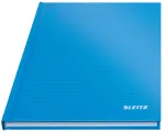 Leitz Solid kietas vir&scaron;elis užra&scaron;ų knygelė A5 languota 90 g 80 lapų, mėlyna