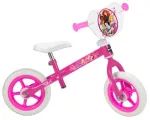 Dviračio pusiausvyros treniruoklis HUFFY Princess 10 colių vaikams, be pedalų, lengvas rėmas, putplasčio padangos