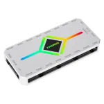 Gamemax V4.0 ARGB PWM HUB WT | Baltas | Ventiliatorių ir RGB &scaron;akotuvas