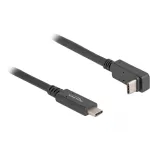 DeLOCK USB kabelis USB Type-C ki&scaron;tukas į USB Type-C ki&scaron;tuką kampuotas 2m 5Gbps 4K PD 60W