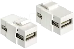 USB 2.0 A lizdas / A lizdas adapteris DeLOCK 86317