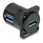DeLOCK D tipo modulis USB 2.0 Type-A motina į motiną 90&deg; kampu