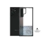 PanzerGlass 0373 HardCase telefono dėklas Samsung Galaxy S22 Ultra, antibakterinis, Military Grade, skaidrus