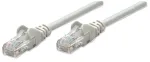 Intellinet tinklo jungiamasis laidas, Cat5e, 20 m, pilka, CCA, U/UTP, PVC, RJ45, paauksuoti kontaktai, su apsauga nuo užkliuvimo, su gaubtuku, visam gyvenimui garantija