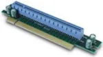 Inter-Tech 88885363 vidinė PCIe x16 sąsajos plok&scaron;tė su 90&deg; jungtimi, 1U, mėlyna/žalia