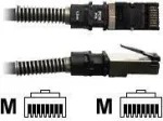 PatchSee tinklo laidas Cat6a juodas 12,2 m