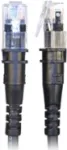 PatchSee ThinPATCH jungiamasis kabelis - RJ-45 (M) į RJ-45 (M) - 2,1 m - 4,9 mm - FTP - CAT 6a - IEEE 802.3at - ekranuotas, be halogenų - juoda (TP-6A-F/7)