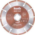 Pjovimo diskas su karbido dantimis KWB EASY CUT Universal 150 mm