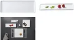 Stačiakampė porcelianinė lėk&scaron;tė Ritzenhoff & Breker SKAGEN 205 x 75 mm, tinkama plauti indaplovėje