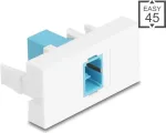 Patch panel modulis DELOCK 90899 SC Simplex aqua