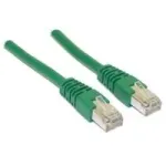 Wentronic Goobay CAT 5e Patch Laidas, SF/UTP, Žalias, 0,5 m - CCA vario mi&scaron;inys (68042)