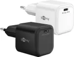 Goobay USB-C PD GaN greitasis įkroviklis Nano (20 W) Baltas (76691)