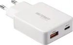 Voltcraft UC-1C1A65W01 USB-C USB-A Greitasis Įkroviklis PD 3.0 65W Baltas (VC-17010790)