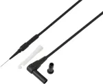 VOLTCRAFT MSL-520 juodas matavimo kabelis 4 mm ki&scaron;tukas &ndash; matavimo adata 0,7 mm, 1,5 m, juoda, 1 vnt. (VC-17312675)