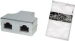 ShiverPeaks Cat5e RJ45-2x RJ45 pilkas tinklo skirstymo kabelis