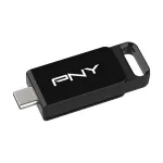 PNY Elite 128 GB USB Type-C 3.2 Gen 1 atmintinė, 120 MB/s, juoda