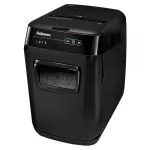Popieriaus smulkintuvas Fellowes AutoMax 150C, kryžminis pjovimas, 23 cm, juodas/pilkas