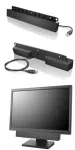 Lenovo USB Soundbar juodas 2.0 kanalų 2.5 W