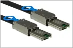 SAS kabelis MAG SAS-8888-2 2 m, Serial Attached SCSI SFF-8088 į SFF-8088, juodas