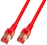 Tinklo kabelis EFB Elektronik 30m RJ-45 Cat6 Raudonas