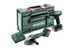 Metabo SET 2.4.3 18 V 1600 RPM juoda, žalia, raudona